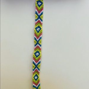 Diamond criss cross bracelet